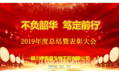 “不負(fù)韶華，篤定前行”2019總結(jié)表彰暨新春年會(huì)圓滿(mǎn)成功！